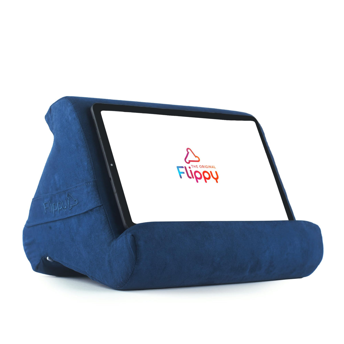 Flippy Original Tablet Pillow Stand & iPad Holder, Gift for Book Lovers & Readers, Multi-Angle Stand with Storage for Lap, Desk & Bed, Compatible with Kindle, Fire, iPad & Samsung, I Wanna Go to Miami