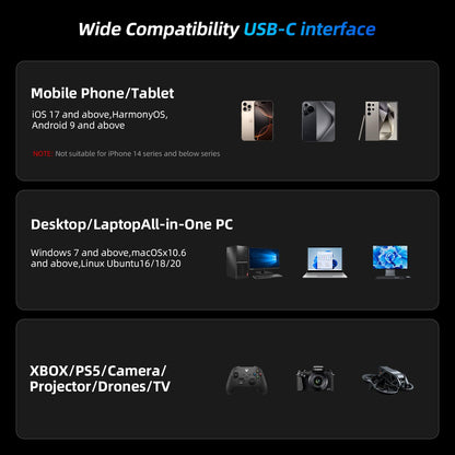 SAN ZANG MASTER Magnetic Portable Solid State Drives: Ultra-Thin, Portable Design for Secure Grip, Easy Connectivity, and Reliable Performance (2, TB)
