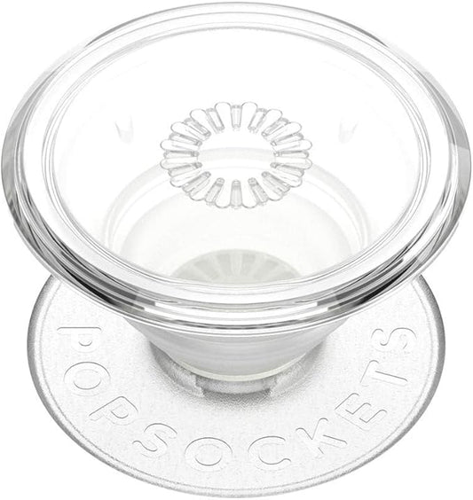 PopSockets Adhesive Phone Grip, Holder, Phone Stand, Clear - Clear