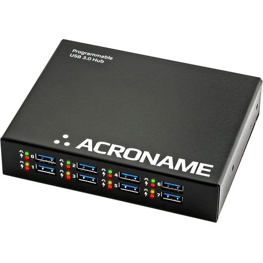 Acroname USBHub3+ Programmable 9-Port USB 3.2 Hub 2-Host 4A Charge S79