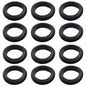 12 Pcs Rubber Grommets, 1-9/16" Inside Diameter 1-3/4" Drill Hole Rubber Wire Grommets O Ring Grommets for Wire, Firewall, Cables, Plugs, Automotive