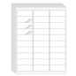1" x 2-5/8" Address Labels 3000 Labels Sticker Paper for Laser/Ink Jet Printer mailing Labels 8.5"×11" White 30 per Sheet