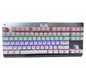 Granvela MechanicalEagle Z-77 75% Mechanical Keyboard | Aluminium Panel | Clicky Blue Switches | Rainbow LED Backlit | N-Key Rollover | 87-Key Tenkeyless | Hot Swappable |Spare Switches Included