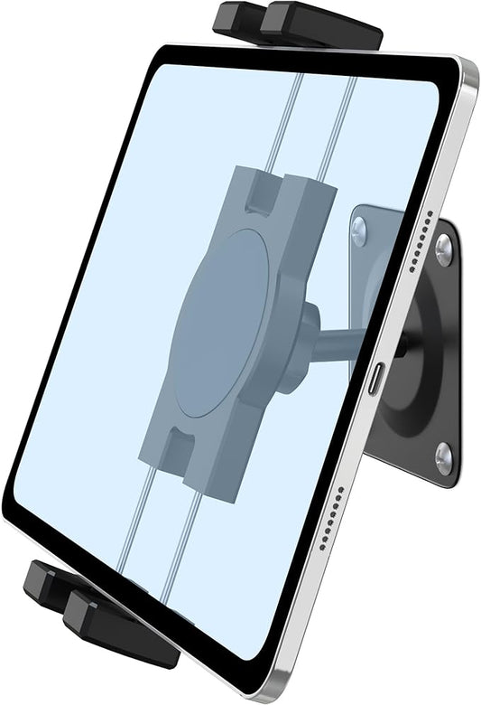 Keuvirya iPad Wall Mount, Universal 360° Rotating Tablet Wall Mount Holder