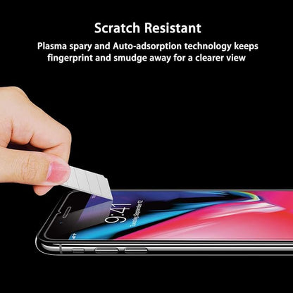UNBREAKcable Screen Protector for iPhone SE 2022/SE 2020, iPhone 8/7 [2-Pack] - [Easy Installation Frame] [Double Hardness] [Bubble Free] Tempered Glass Screen Protector for iPhone SE/8/7-4.7 Inch
