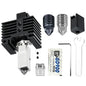 JUUPINE Upgraded Bambu Labs hotend Kit for Bambu Lab X1/X1C/P1P/P1S 3D Printer,500℃ High-Temperature Hardened Steel 0.4mm Nozzle Assembly Kit, Compatible with Bambu Labs X1/P1P Series