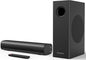 Sound Bars for Smart TV with Subwoofer, 2.1 Deep Bass Small Soundbar Home Theater Surround System Speaker with 4 Inch Subwoofer, Bluetooth/Optical/AUX Connection, Compact Soundbar for TV