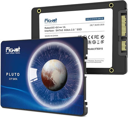 FX815 2TB SSD, 2.5" SATA SSD, Internal Solid State Drive, Up to 560MB/s, 3D NAND SLC Cashe, Compatible with Laptop & PC Desktop