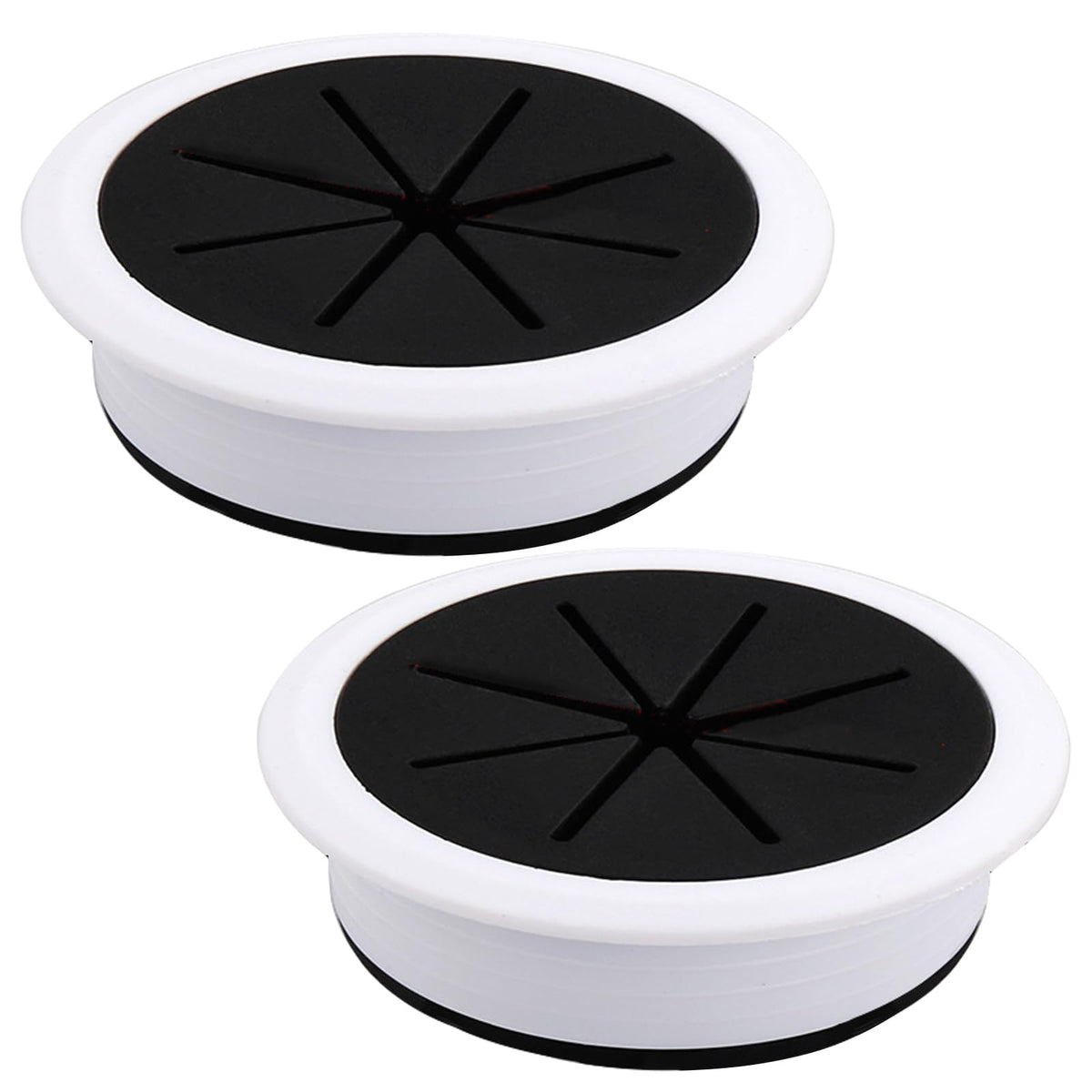 EASYEAH 5 Pcs Desk Grommet 2" / 50 mm, Desk Hole Cover for Cables