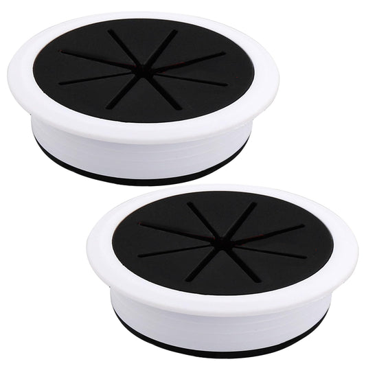 EASYEAH 5 Pcs Desk Grommet 2" / 50 mm, Desk Hole Cover for Cables