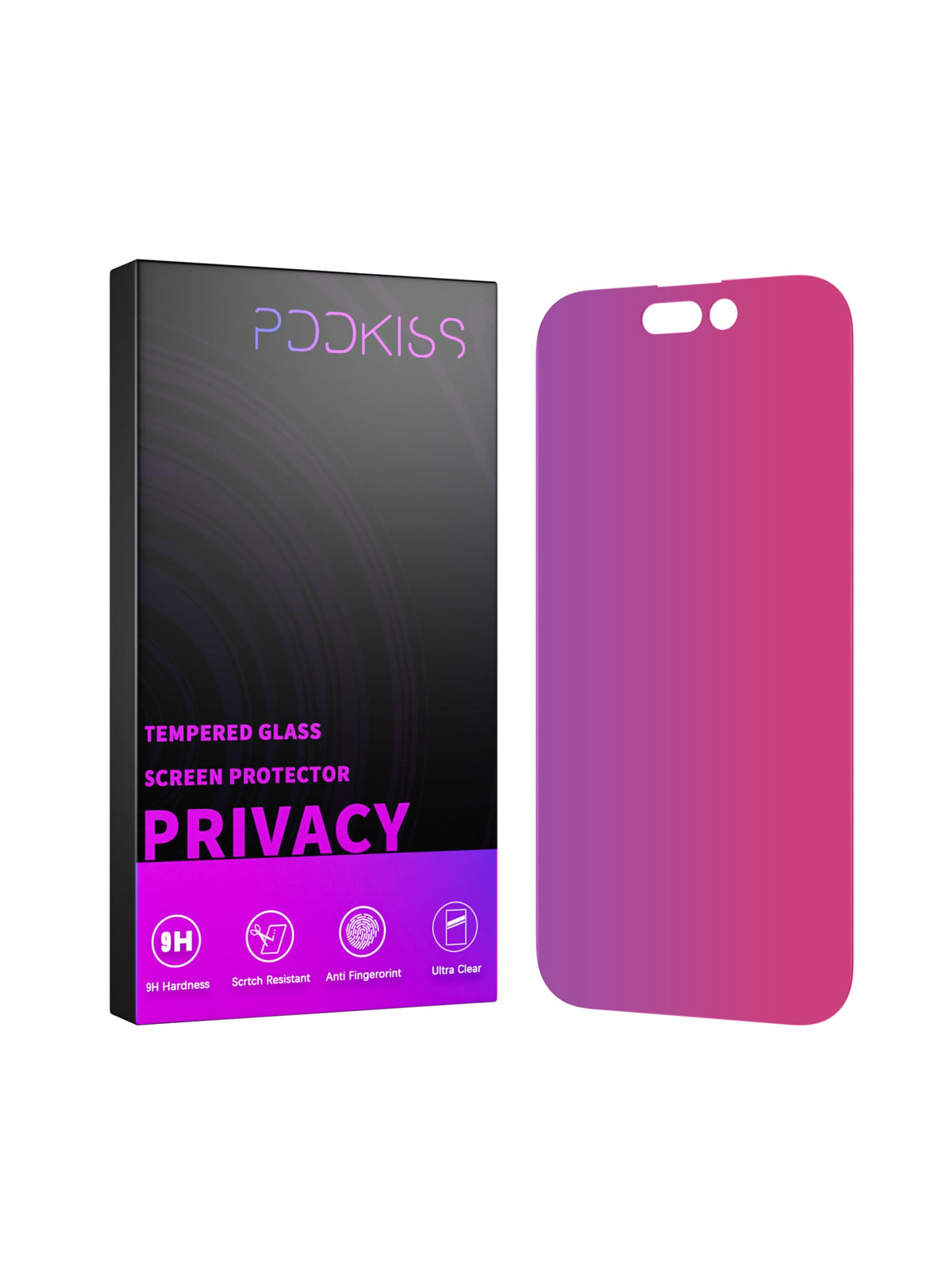 PDDKISS Compatible for iPhone 12/12 Pro Privacy Screen Protector