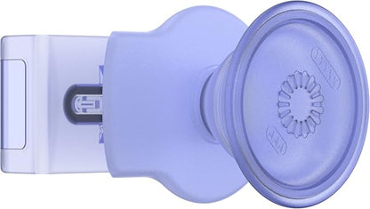 PopSockets Phone Grip Slide for Phones and Cases, Sliding Phone Grip with Expanding Kickstand - Deep Periwinkle