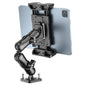 OHLPRO Tablet Mount for Truck - Heavy Duty Drill Base Tablet Holder for Car Dashboard, iPad Holder for All 5"-13" iPad Pro Samsung Galaxy Kindle fire Tablets and Car Wall etc. - 12-inch Arm