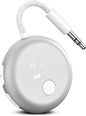 Avantree SoundJet R1 – Airplane Bluetooth Adapter for Headphones & AirPods, aptX Adaptive, Qualcomm Chipset, 20H Battery, Wireless Audio Transmitter for in-Flight Travel Essentials - Silver