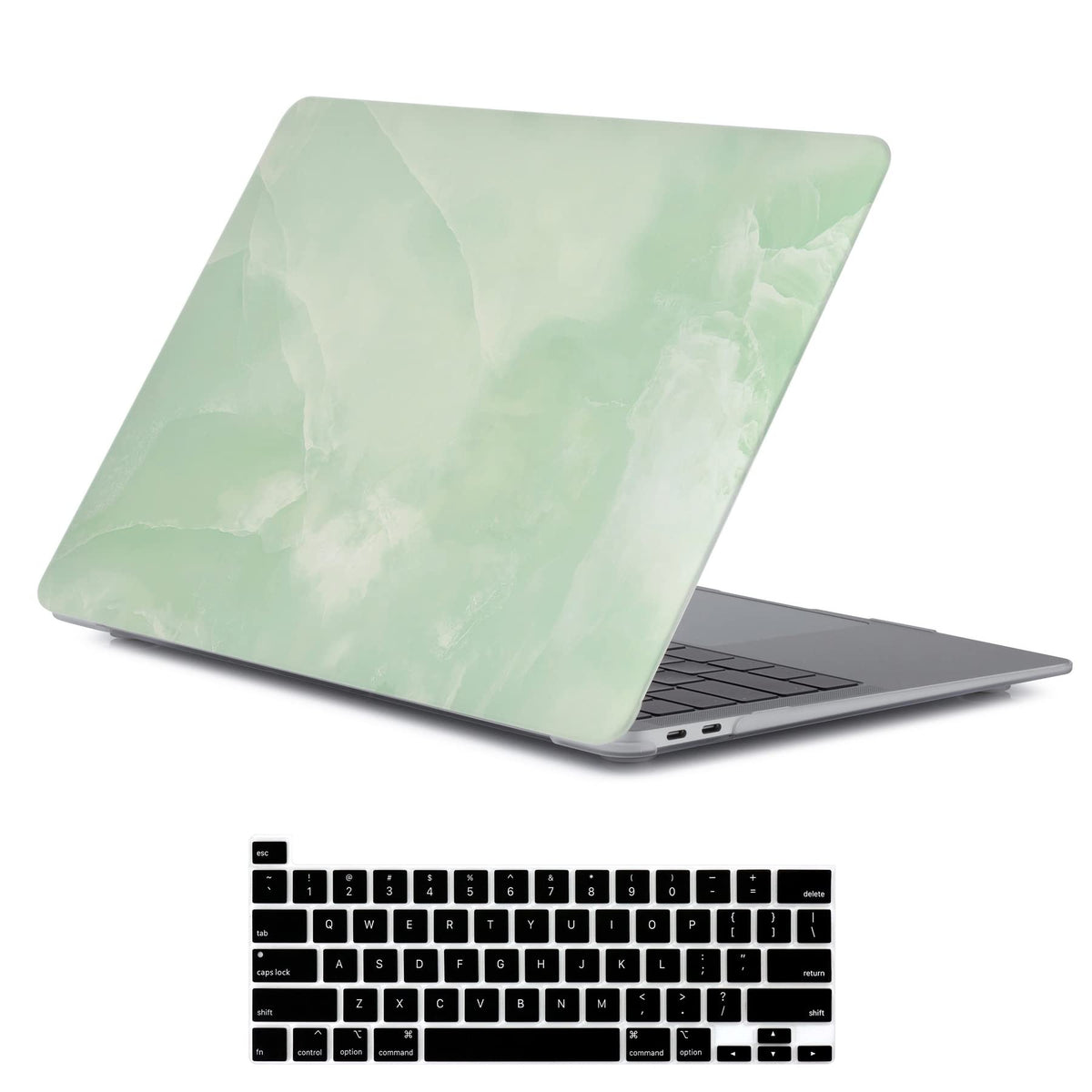 LanBaiLan Compatible for MacBook Pro 13 inch with Touch Bar 2022 2020 2019 2018 2017 2016 Release M1 M2 A2338 A2289 A2251 A2159 A1989 A1706 A1708, Laptop Hard Case & Keyboard Cover, Aesthetic Flower