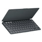 Logitech Keys-to-Go Bluetooth Keyboard for iPhone, iPad, Mac - Graphite
