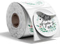 2'' Round Thermal Labels, 500pcs Circle Thermal Printer Label, Multi-Purpose for DIY Logo Design, Name/Price Tag, Address, QR Code, 750 Labels/Roll