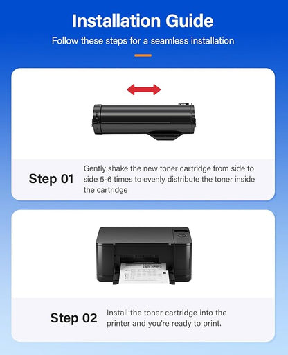 VersaLink B600 B610 Black High Capacity Toner Cartridge 2-Pack Replacement for Xerox 106R03940 106R03942 106R03944 Toner Compatible for Xerox VersaLink B600 B605 B610 B615 Laser Printer Ink All-in-One