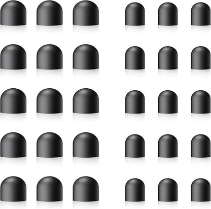 Rubber Tips for Stylus Pens (15 Pair, 0.2'' & 0.28'') Replacement nibs for Touch Screen Pen,Soft,No Scratches,Universal Stylus Ends