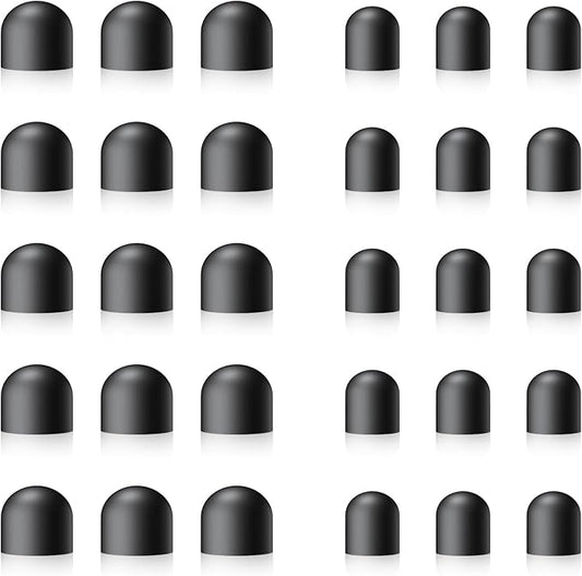 Rubber Tips for Stylus Pens (15 Pair, 0.2'' & 0.28'') Replacement nibs for Touch Screen Pen,Soft,No Scratches,Universal Stylus Ends