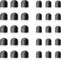 Rubber Tips for Stylus Pens (15 Pair, 0.2'' & 0.28'') Replacement nibs for Touch Screen Pen,Soft,No Scratches,Universal Stylus Ends