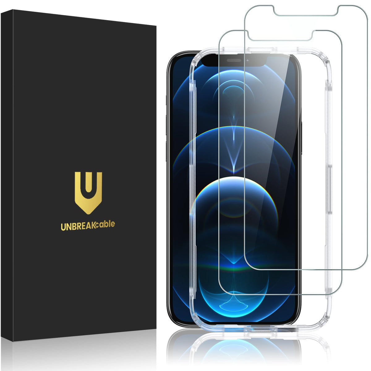 UNBREAKcable 2-Pack Screen Protector for iPhone 11 Pro Max/iPhone XS Max