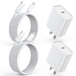 [Apple MFi Certified]Extra Long 10Foot iPhone Lightning Cable Fast Charging 2Pack USB iPhone Charger Fast Charging USB C PD Wall Block Quick Charging,Compatible with Apple iPhone 14/13/12/11/XS/XR/SE
