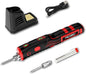 FrogBro Upgrade 11W 2500mAh Cordless Soldering Iron Kit, Max 968℉ Fast Heating Portable, USB Rechargeable High Capacity with Touch Sensor & LED Spotlight