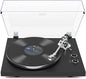 Turntables Belt-Drive Record Player with Wireless Output Connectivity, Vinyl Player Support 33&45 RPM Speed Phono Line USB Digital to PC Recording with Advanced Magnetic Cartridge&Counterweight Black