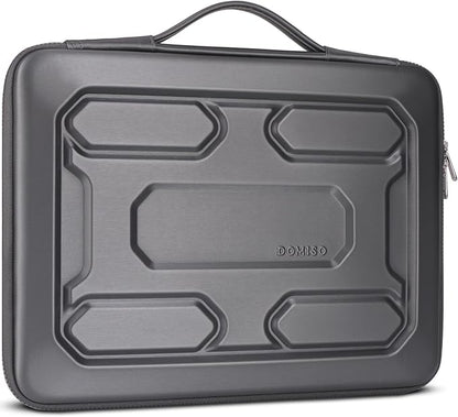 DOMISO 17 inch Laptop Sleeve with Handle Shockproof Waterproof EVA Protective Case for 17.3" ZBook Fury 17.3 G8/MSI GS73VR Stealth Pro/HP Envy 17/LG Gram 17"/ROG Strix GL702VS, Dark Grey