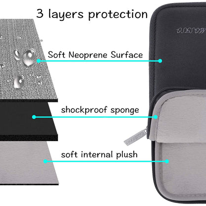 MOSISO Laptop Case 16 inch, 15-15.6 inch Laptop Sleeve with Small Case