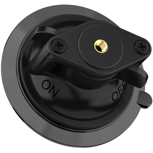 MINIFOCUS Suction Cup Base with 1/4" Female Threaded for Hook, Camera or Phone Mount, Magic Arm, Heavy Duty Suction Cup for Windshields, Smooth Walls, Mirrors, and Other Glossy Surfaces