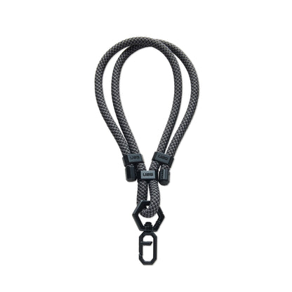 URBAN ARMOR GEAR UAG Phone Lanyard Wrist Strap 7mm - Anti-Theft Anti-Drop Adjustable Paracord Wrist Lanyard for Galaxy iPhone Cases, Civilian Graphite/Black