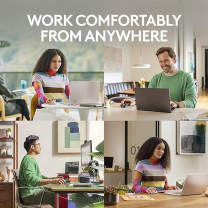 Logitech MX Anywhere 3S Compact Wireless Mouse, Fast Scrolling, 8K DPI Any-Surface Tracking, Quiet Clicks, Programmable Buttons, USB C, Bluetooth, Windows PC, Linux, Chrome, Mac - Graphite