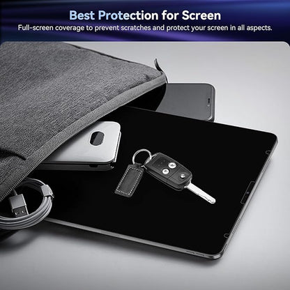 Privacy Screen Protector for iPad Air 5th&Air 4th (10.9 In)/ iPad Pro 11 (2022/21/20/18), Anti Glare Blue Light Spy Filter Private, High Sensitive Bubble-Free Easy Install Black Security Screen Shield