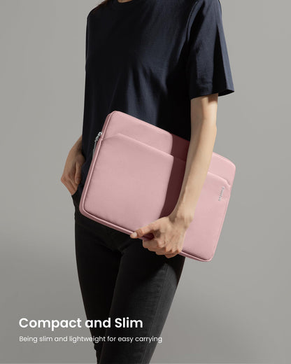 tomtoc Slim Laptop Sleeve for 15-inch 2026 New MacBook Air M5/A3448, M4/A3241, M3/M2, 15 Inch Microsoft Surface Laptop AI PC/7/6, Dell XPS 15 Plus, Recycled Water-Resistant Protective Case Bag