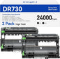 DR730 Drum Unit (Not Toner) 2-Pack Compatible Replacement for Brother DR-730 Imaging Drum MFC-L2710DW MFC-L2750DW DCP-L2550DW HL-L2350DW HL-L2395DW HL-L2370DW HL-L2390DW MFC-L2690DW HL-L2325DW Printer