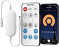 PAUTIX RF WiFi Smart Remote Dimmer for Single Color LED Strip Lights,Compatible with Alexa and Google,14-Key Wireless Remote,DC 12-24V Controller for 3528/2835/5050/COB LED Strip Light