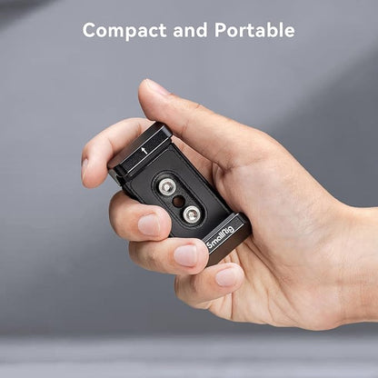 SmallRig Aluminum Power Bank Holder, Powerbank Mount Clamp Compatible with Width Range: 53 mm–84 mm (2.1–3.3 inches) and Thickness Range: 0 mm–18 mm (0–0.7 inch) Power Banks - BUB2336