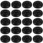 CNHABAGU Magnet Zip Tie Mount Magnetic Zip Ties Mount Base Holder Multipurpose Wire Cable Holder Mount Wire Clips Management for Home Office Marine Electrical Wiring (D23 20Pcs)