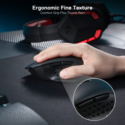 Redragon M656 Wireless Optical Gaming Mouse 4000 DPI Remapping Keys