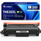 COMBUY TN830XL Toner Cartridge Replacement for Brother TN830XL TN830 TN-830