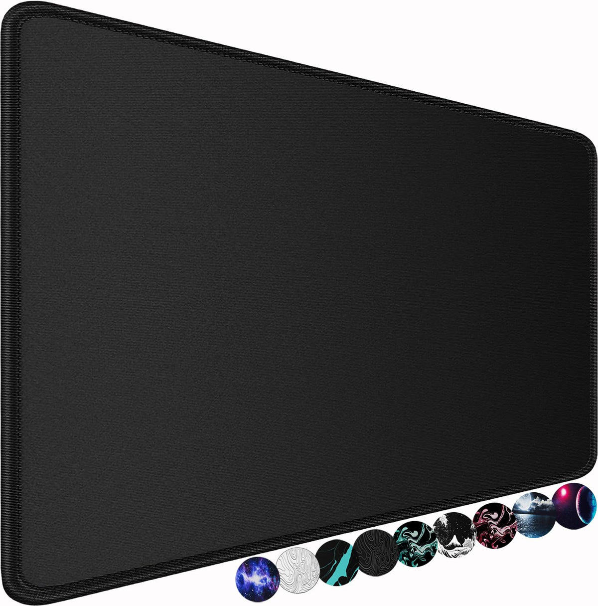 Naukay Large Mouse Pad, 31.5x15.7 inch Large Extended Computer Keyboard Mouse Mat, Water Resist Non-Slip Mousepad Rubber Base Long XXL Gaming Mouse Pad for Work & Gaming, Office & Home