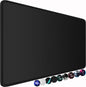 Naukay Large Mouse Pad, 31.5x15.7 inch Large Extended Computer Keyboard Mouse Mat, Water Resist Non-Slip Mousepad Rubber Base Long XXL Gaming Mouse Pad for Work & Gaming, Office & Home