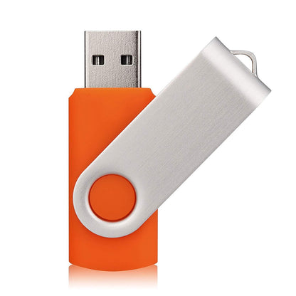 Aiibe 10 Pieces 16 GB USB Flash Drive 16GB USB 2.0 Thumb Drives Bulk Colorful USB Memory Stick Zip Drive Jump Drives for Data Storage, File Sharing (Multicolor, 16G, 10 Pack)
