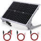 SUNER POWER 30W 12V Solar Panel Battery Trickle Charger Maintainer Ultra