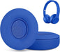 Replacement Ear Pads for Beats Solo 2 & Solo 3 Wireless On-Ear Headphones, Ear Cushions, Headset Earpads, Ear Cups Cover with Soft Protein Leather (Blue)