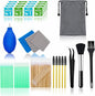 Cell Phone Cleaning Kit, Speaker Cleaner for iPhone, Charging Port Cleaning Tool, Electronic Cleaning kit, Compatible with Airpods Earbuds Camera USB C Lightning Port ipad (140PCS)