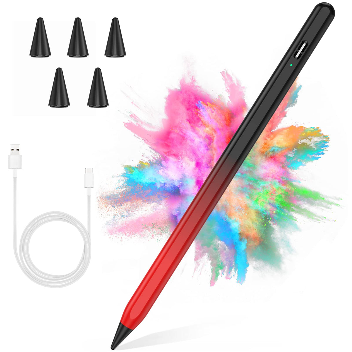 COO Stylus Pen for iPad Pro Air Mini 2018-2026, Palm Rejection Fast Charge