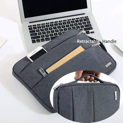 Voova Laptop Sleeve Carrying Case 15.6 16 Inch,Slim Computer Cover Bag Compatible with MacBook Pro 15/16, Dell xps 15,15-16 Inch HP Dell Asus Acer Laptop, Dark Grey